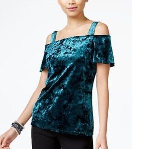 NWT SIZE LARGE "I.N.C." GREEN TOP